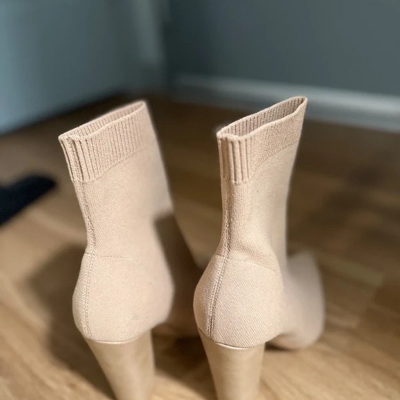 Aldo Taupe Heeled Boots - Picture 2 of 3